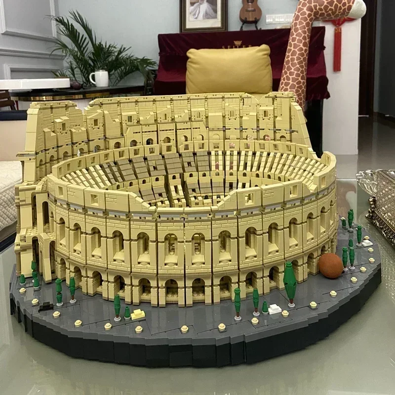9036Pcs 86000 Movie Architecture City the Italy Roman Colosseum Model Bl... - €231,75 EUR