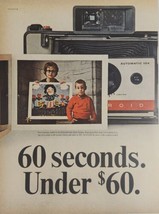 1965 Print Ad Polaroid Automatic 104 Color Pack Cameras Instant Fast Loading - £14.85 GBP