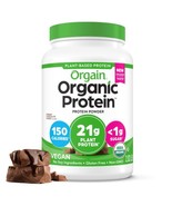 2/27 Orgain Organic Vegan Protein Powder, Creamy Chocolate Fudge - 21g P... - $547.14 MXN