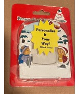 2001 Holiday Photo Frame w/Magnet &amp; Easel Back (Personalized) 3&quot;*NEW* bb1 - $10.88 CAD