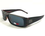 Tommy Hilfiger Sol TH7045 BLK-3 Gunmetal Marrón Oscuro Rectangular 57-16... - $41.59