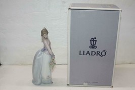 LLADRO 07622 Basket of Love Figurine - 1994 Collector Society - w/ Original Box - £106.51 GBP