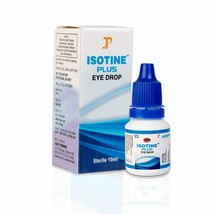 Orginal Isotine Plus Eye Drops Ayurvedic Clear Vision10ml Free Ship - £10.03 GBP