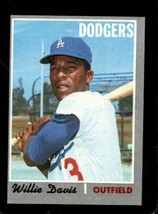 1970 Topps #390 Willie Davis Ex Dodgers *X70336 - £2.52 GBP