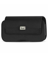REIKO HORIZONTAL RUGGED POUCH METAL BELT CLIP 11,12 Pro Max Color Black - $294.77 MXN