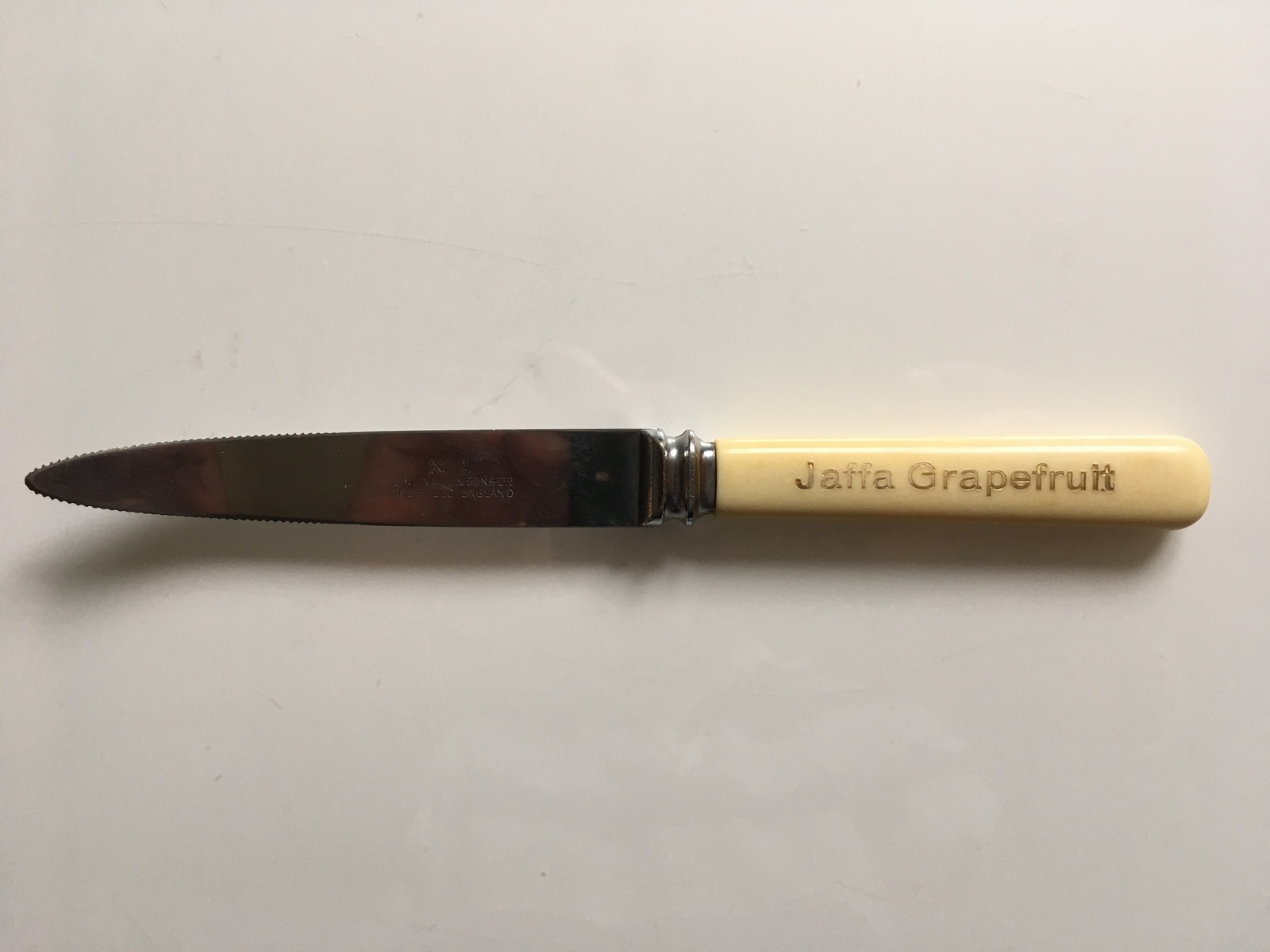 JAFFA GRAPEFRUIT KNIFE VINTAGE SHEFFIELD STEEL CUTLERY Other