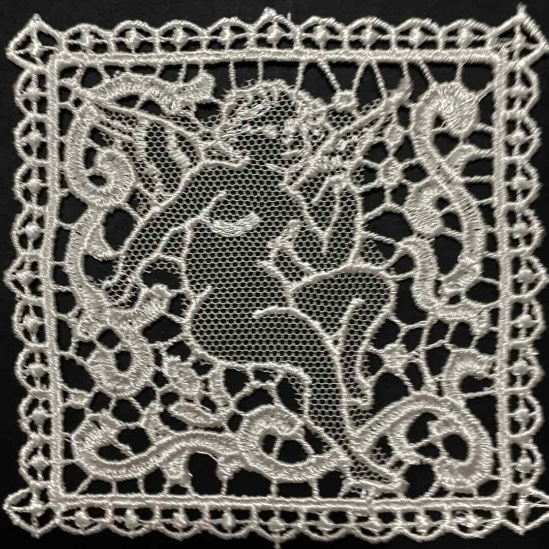 Embroidered Tulle Lace Application 10 Cm Sweet Trims 30253 Trimming - $3.42