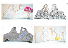 White Pullover Sports Bras by Lovable or Old Navy Size 30-36 A/B-C/D-Cup NWT - £11.98 GBP
