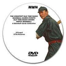 Greatest Baseball Games Ever Played &amp; Baseball Cards Collection  Old Time Radio - £5.44 GBP