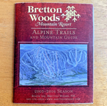 2005-06 BRETTON WOODS Resort Ski Trail Map New Hampshire Skiing - £11.81 GBP