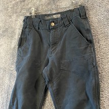 Carhartt Double Knee Jeans Womens W28 28x30 Straight Fit Rugged Flex Tapered Leg - £25.29 GBP