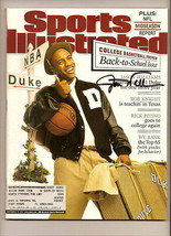 jason williams Autographed Sports Illustrated Magazine Signed DUKE Bulls - $47.80