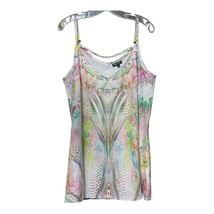 City Chic Womens Floral Adjustable Sleeveless Chemise Top Size Medium - £11.78 GBP