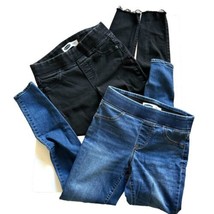 Lot Of 2 Old Navy rockstar skinny ripped distressed  denim jeans sz 4 women&#39;s - $25.74