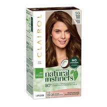 Natural Instincts Clairol Non-Permanent Hair Colo -5G Medium Golden Brown- 1Kit - £14.78 GBP
