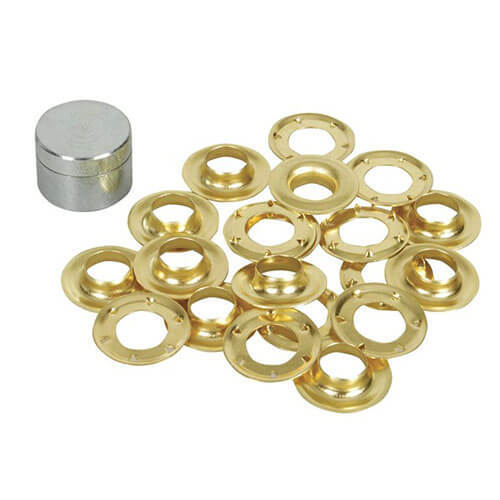  Canopy Eyelet Kit Brass 10 Pack - 10mm - $43.33