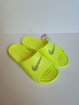 Nike Victori One Shower Slide Sandals Mens 11 Neon Yellow CZ5478-700 NEW - $32.54