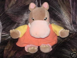 Richard Scarry HILDA HIPPO Plush Toy 1995 Gund Adorable - £27.77 GBP