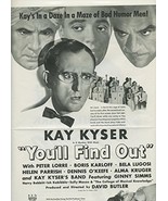 Boris Karloff Peter Lorre AD ONLY original clipping magazine photo 1pg 9... - $92.40 MXN