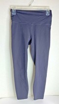 Fabletics Womens Sz XS Gray Leggings Pants Ankle Cropped - $10.89