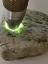 Ice Light Green Natural Burma Jadeite Jade Rough Stone # 325 gram # 1625... - $1,486.99