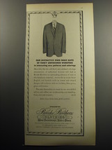 1957 Brooks Brothers Clothing Ad - Our distinctive own make suits of fancy  - £14.60 GBP
