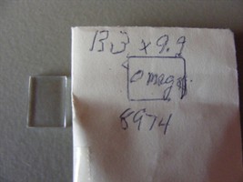 Vintage Omega Crystal 8974  13.3 x 9.9 NOS - $551.17 MXN