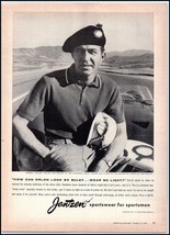 1958 Jantzen Sportswear PRINT AD Carroll Shelby Race Car Driver BX1 - $174.13 MXN