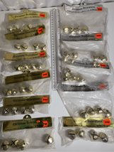 Brass Christmas Bell Crafting Lot 11 Packs(44 Bells)-Criterion-1” NOS Vintage - £11.89 GBP