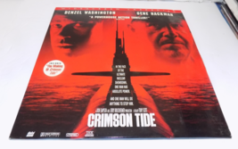 Crimson Tide Laserdisc LD Widescreen Movie Denzel Washington Gene Hackman - $274.83 MXN