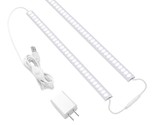 Plug-In Under Cabinet Lighting, 2Pcs 12 Inch Dimmable Closet Light, Cold... - $29.99