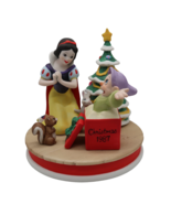 The Disney Collection Christmas 1987  &quot;Snow White&#39;s Surprise&quot; ceramic fi... - $39.99