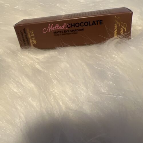 Primary image for Too Faced Melted Chocolate Matte Liquid Eye Shadow Chocolate Bunny Waterproof 