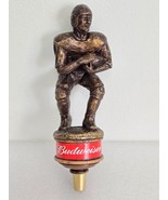 Budweiser Bronze Statue Look Football Player 10&quot; Draft Beer Tap Handle - $124.86 CAD