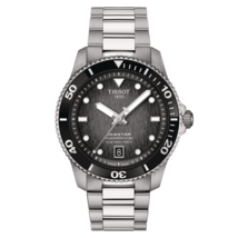 Tissot Seastar 1000 Powermatic 80 40MM Black Dial Ss Watch T120.807.11.051.00 - £474.42 GBP