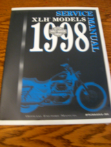 1998 Harley-Davidson Xlh Sportster 1200 883 Service Shop Repair Manual, New - $88.11