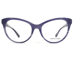 Marciano by Guess Eyeglasses Frames GM 234 PUR Purple Reptile Print 53-17-135 - $51.28