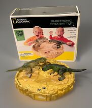 National Geographic Electronic T-Rex Battle Dinosaur Fight Lights Sound ... - $26.59