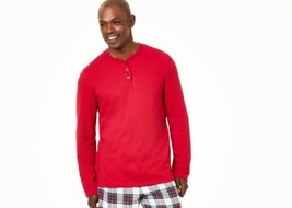 allbrand365 designer Mens Mix It Stewart Plaid Pajamas Top, Medium - $35.00