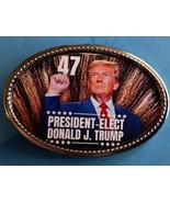 TRUMP 2024 Epoxy VICTORY Belt Buckle  - TAKE BACK AMERICA  - $17.77