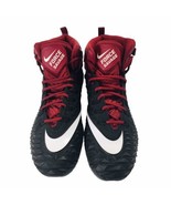 Nike Force Savage Elite Promo Football Cleats Black w/Red 918346-018 Sz ... - £52.32 GBP