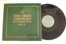 New Order: Ceremony Original Version 2 (Fac 33, Fractured Music Uk) 12&quot; Vinyl 45 - £24.11 GBP