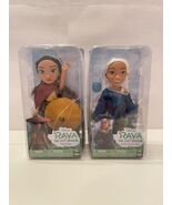 NEW Disney The Last Dragon Petite RAYA &amp; Petite Human Sisu Figurines W A... - $29.70