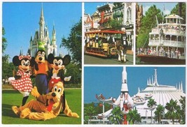 Postcard Walt Disney World Magic Moments In The Magic Kingdom - £2.31 GBP