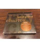NIB 2004 Starbucks Ray Charles Hear Music Box Of Genius Cd &amp; Gift Card S... - £96.00 GBP