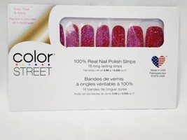 Color Street CHILE IT COOL FMG185 Nail Polish Strips 16 Easy Peel Red Sh... - $17.81