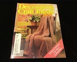 Decorating &amp; Craft Ideas Magazine February 1984 Afghan in Mohair - $10.00