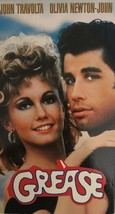 Grease VHS 1990 Travolta Olivia Newton-John Paramount-Tested-Rare VINTAGE-SHIP24 - £9.80 GBP