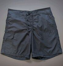 Kanu Surf Board Shorts Swim Bottoms Easy Close Black Size 1X - $17.81