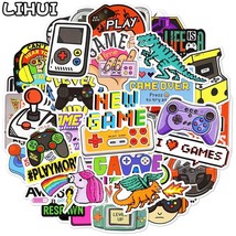 10/30/50 pcs Vintage Video Game Stickers for Laptop Skated Motor Bike Car Frie G - £20.73 GBP